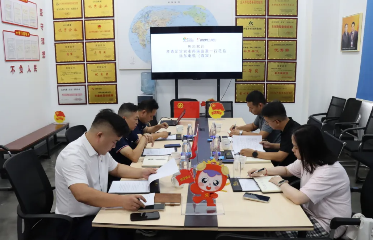 共青團南溪區(qū)委書記張林清蒞臨遠東電纜（宜賓）調(diào)研交流